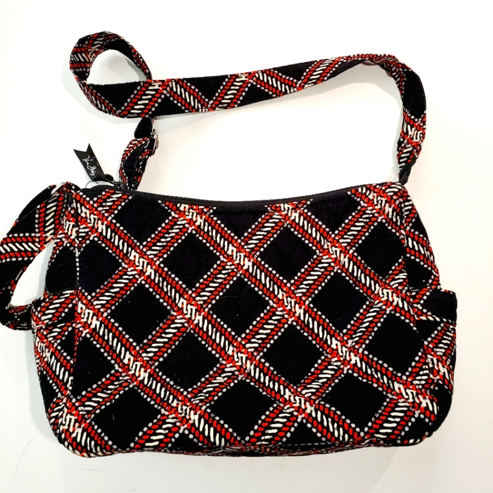 Black, Red and White Vera Bradley Purse